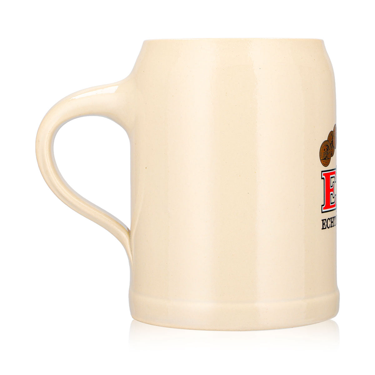 Eku Beer Glass, 0.5 L Clay Mug, Genuine Kulmbach Clay – View 4