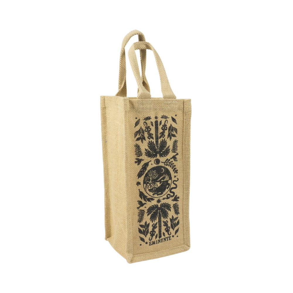 Eminent fabric bag for bottles Gift packaging Transport bag Decoration