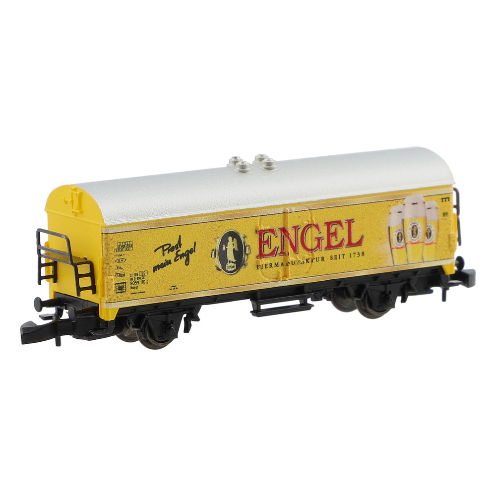 Engel Beer Märklin Mini Z Gauge Refrigerated Car with "Cheers, My Angel" Advertising Motif