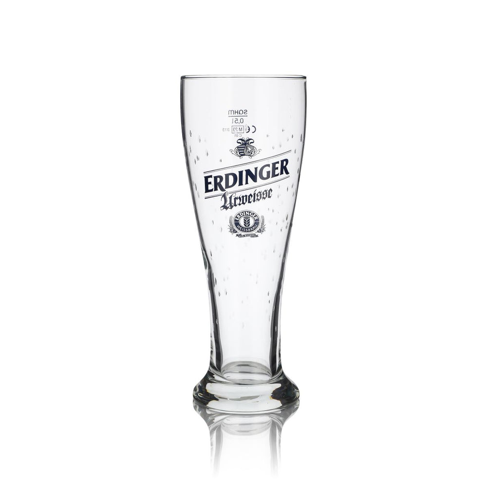 Erdinger Urweisse Glass 0.5l Wheat Beer Glass Hefeweizen Glasses Drop Design