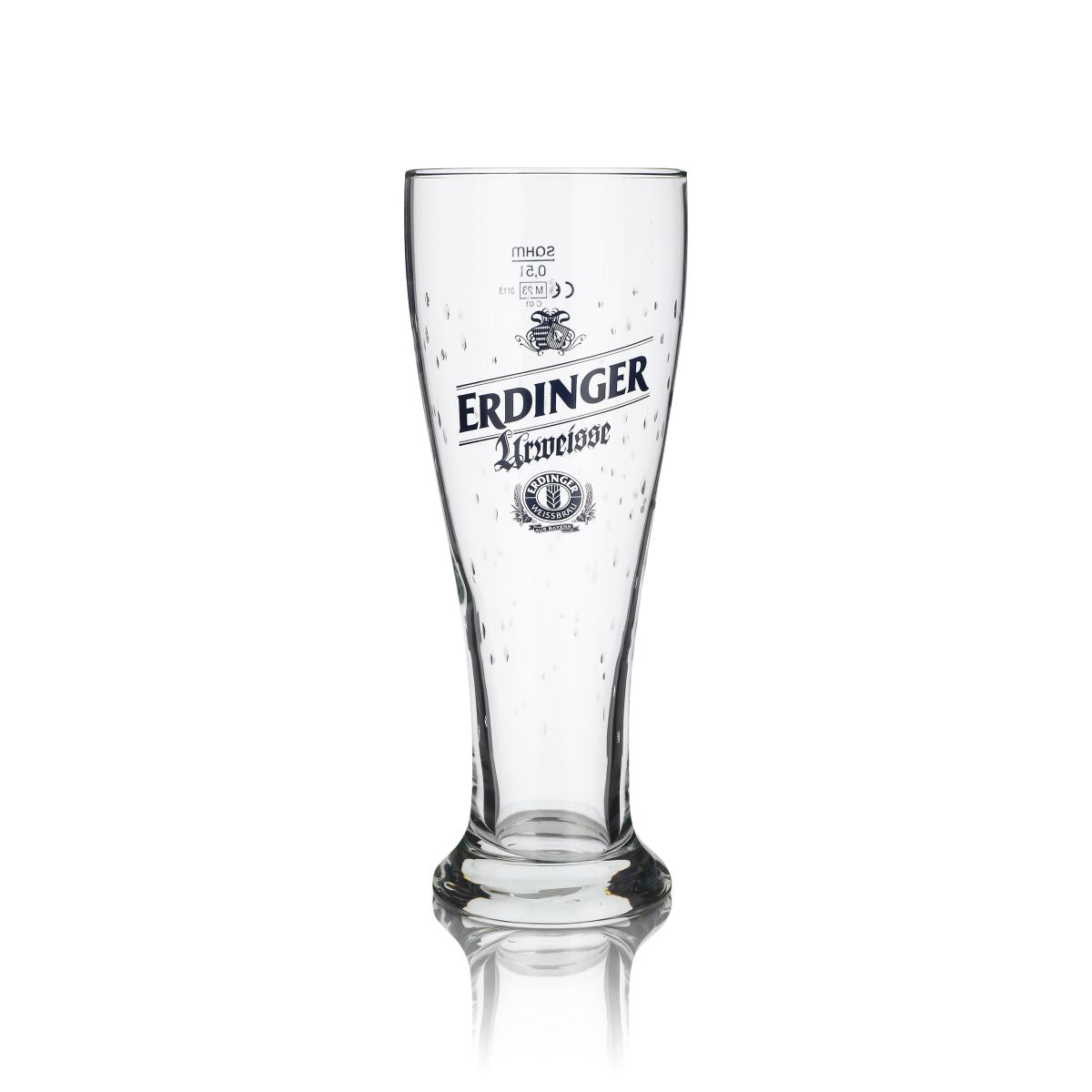 Erdinger Urweisse Glass 0.5l Wheat Beer Glass Hefeweizen Glasses Drop Design