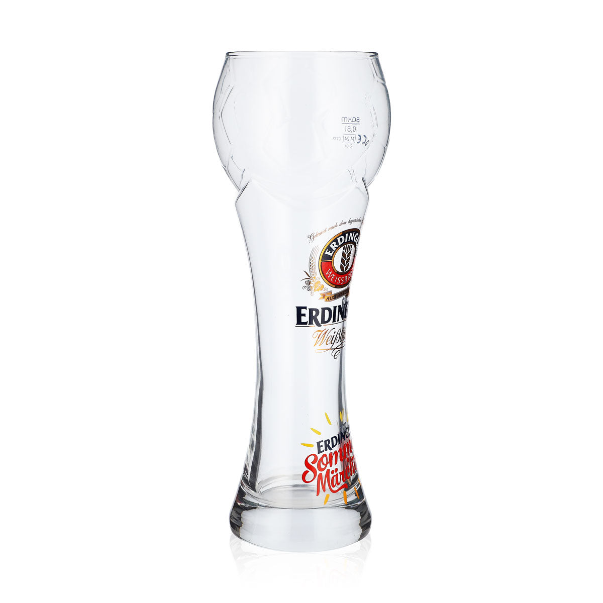 Erdinger Weissbräu Beer Glass 0.5l Summer Fairy Tale Soccer Cup Sahm – View 2