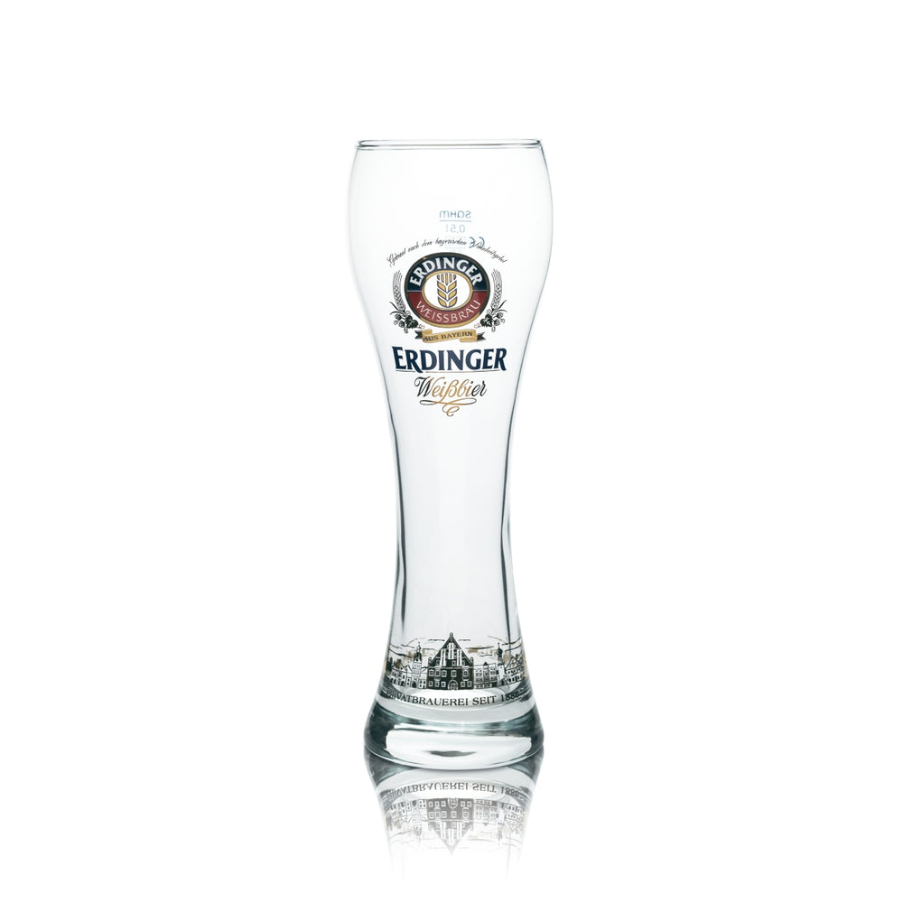Erdinger Weissbräu Glass 0.5l Wheat Beer Yeast Wheat Glasses 130th Anniversary