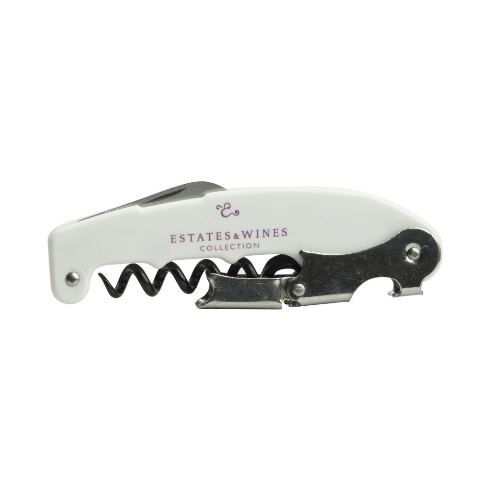 Estates & Wines Wine Waiter's Knife Corkscrew White Collection Sommelier