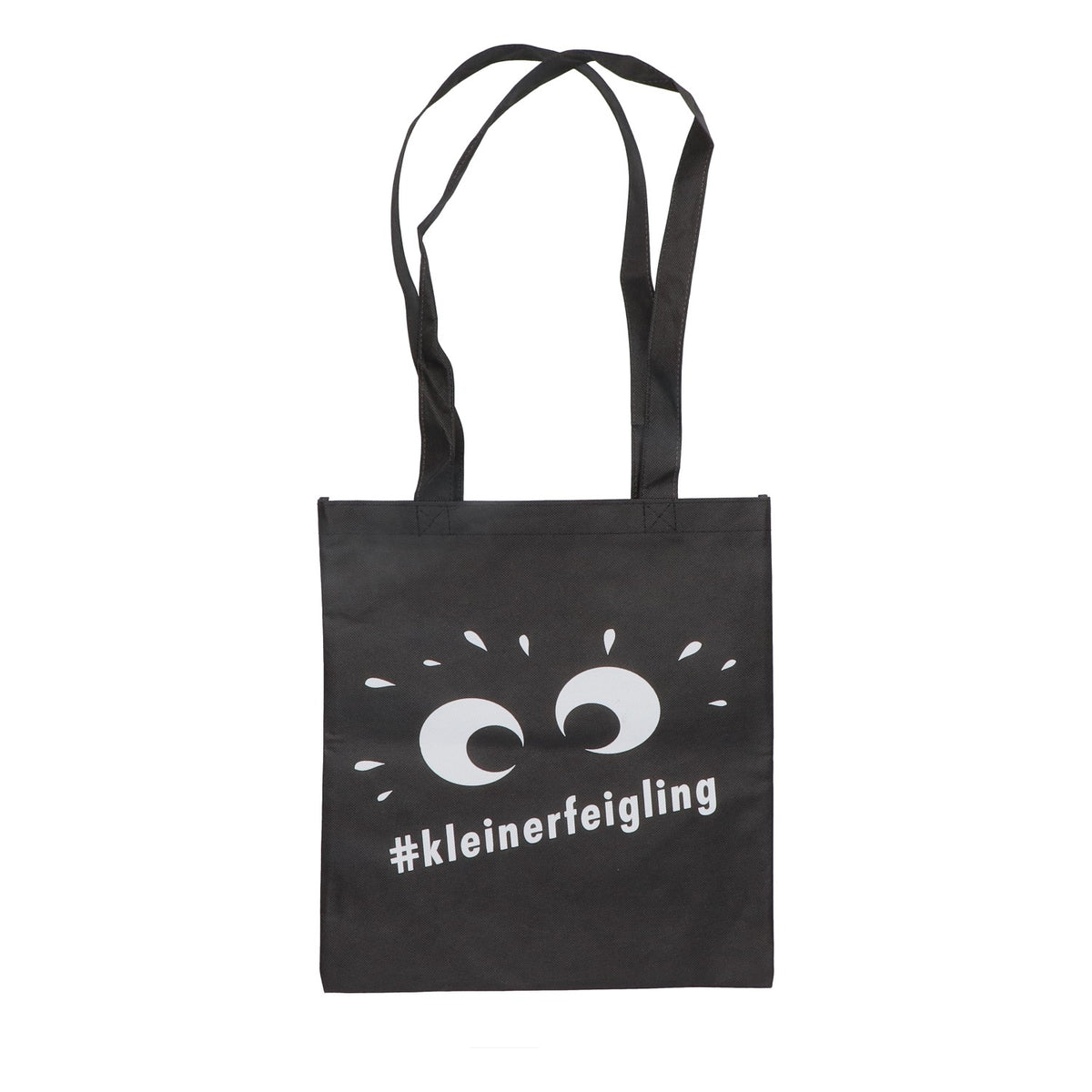 Feigling Liqueur Jute Bag Event Bag Black "kleinerfeigling" – View 2