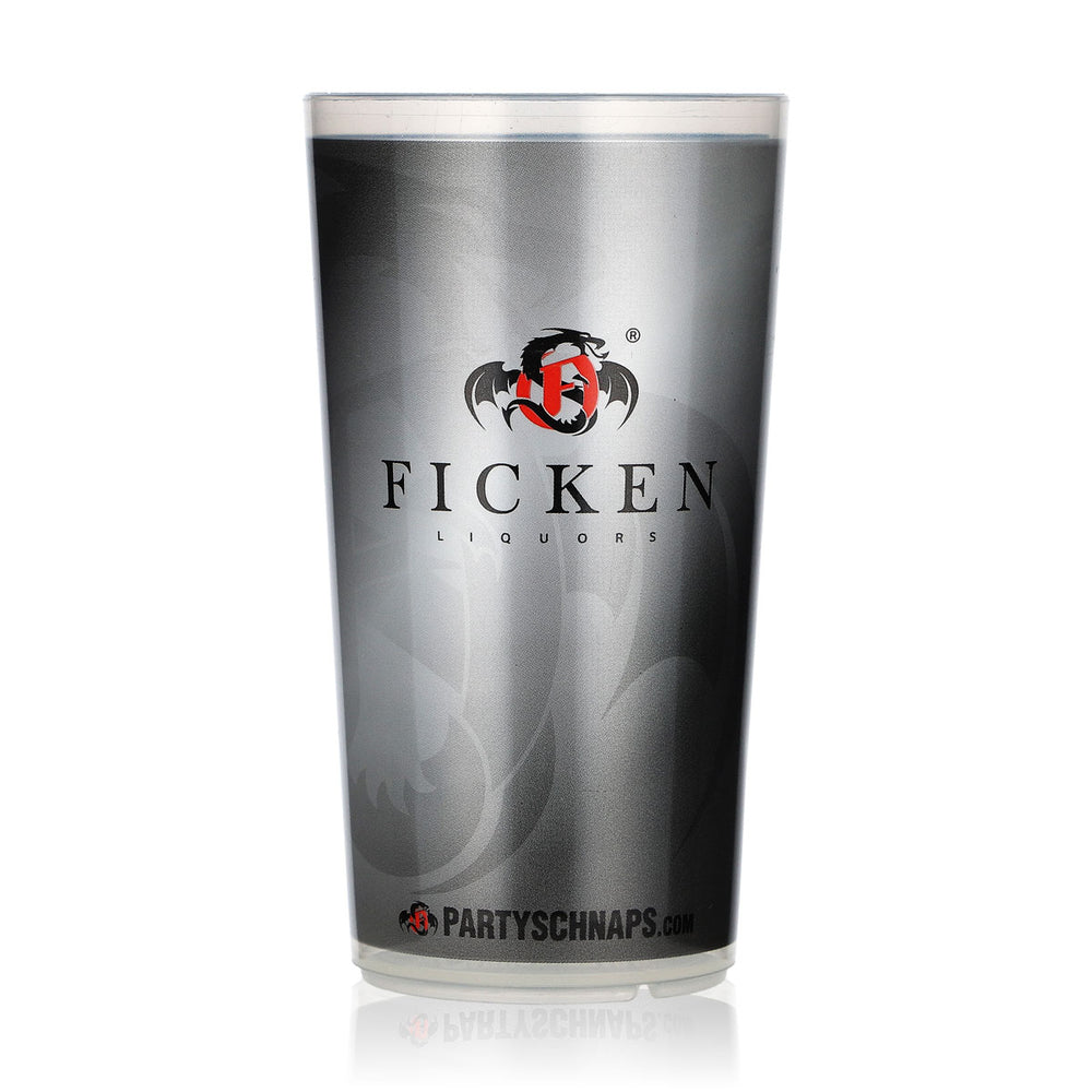 Ficken 200ml–300ml Plastic Liqueur Cup, Black/Gray
