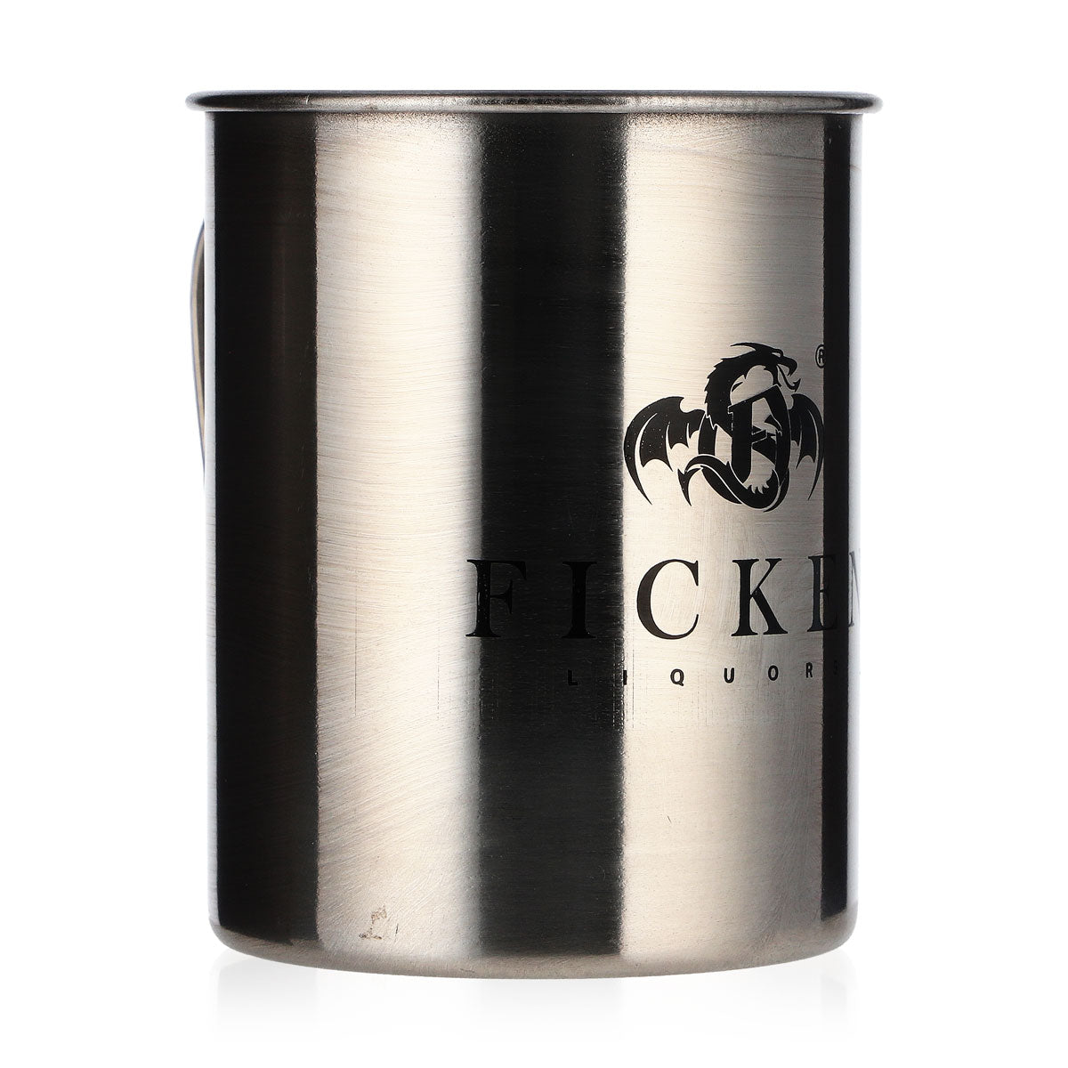 Ficken Liqueur Glass, Metal, Silver, Long Drink Cup – View 2