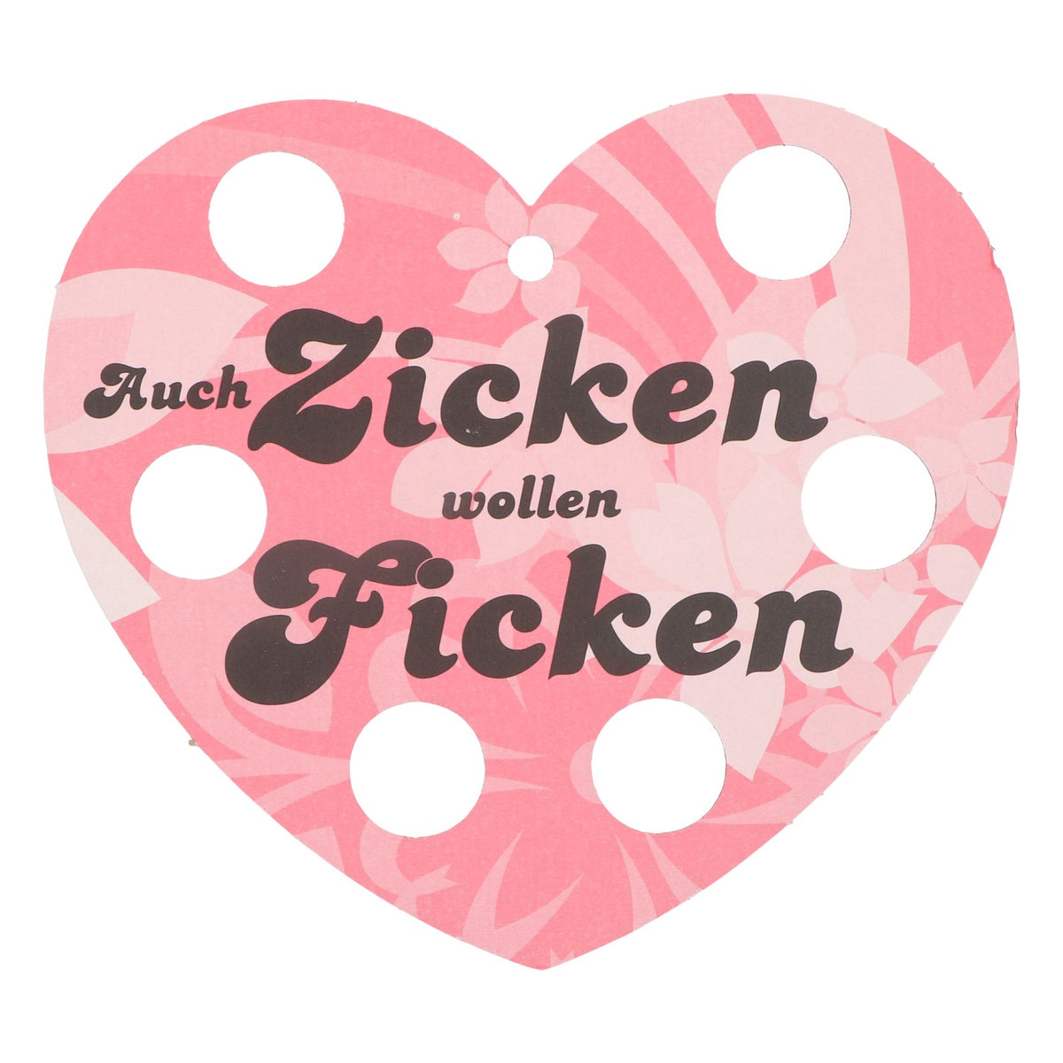 Fucking Shothalter Heart Shape Pink Even Bitches Want to Fuck Paper Tray
