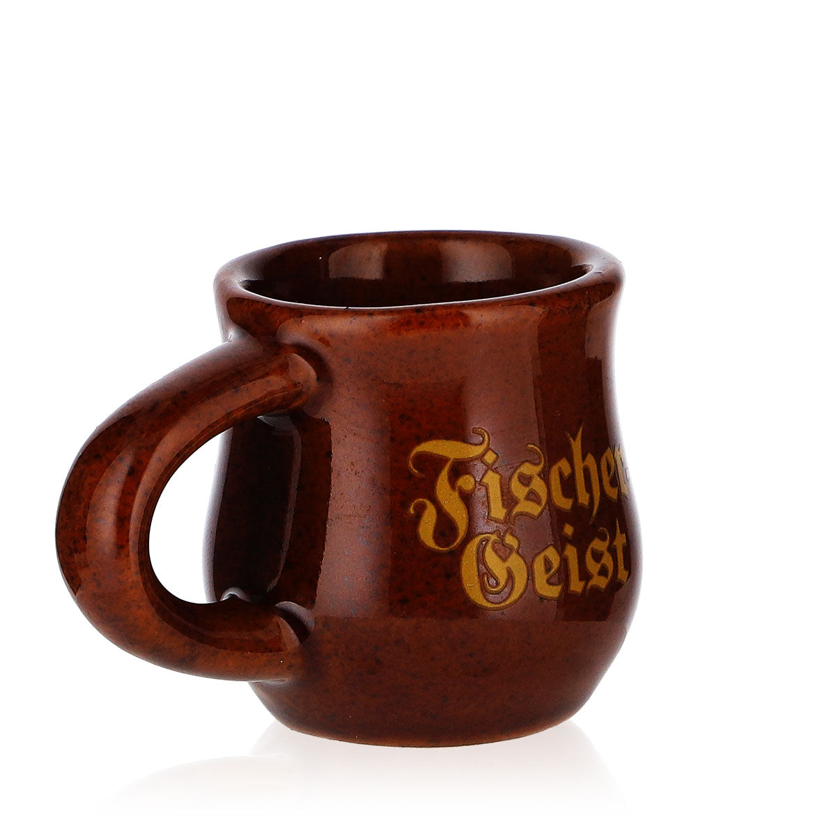 Fischergeist Liqueur Mini Jug Clay Shot Glass Stamper with Handle – View 5
