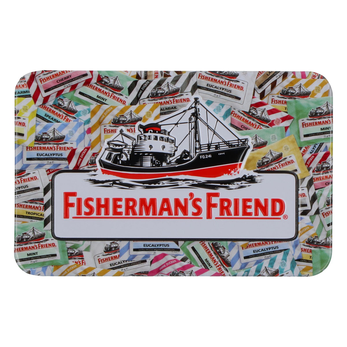 Fisherman's Friend Miscellaneous Metal Box Candy Box Colorful Metal – View 4