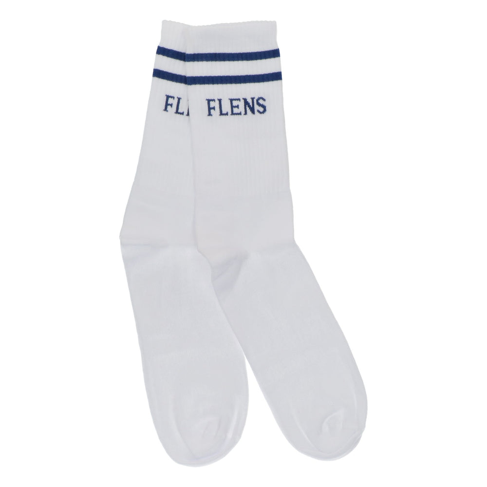 Flensburg Beer Socks Wool Socks Stockings Unisex "Flens" White