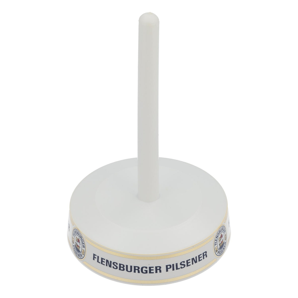 Flensburg beer drip tray stand for drip trays, drip catcher, Pilsner coasters, white