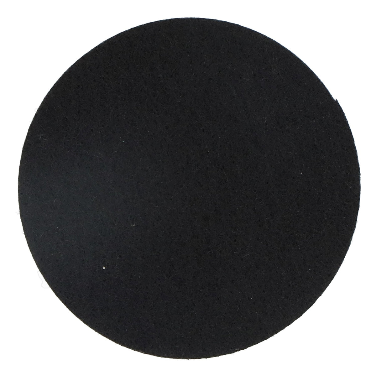 Four Roses Whiskey Felt Coaster Glass Coaster Black 6.2 cm Diameter "Four Roses" with Logo – View 3