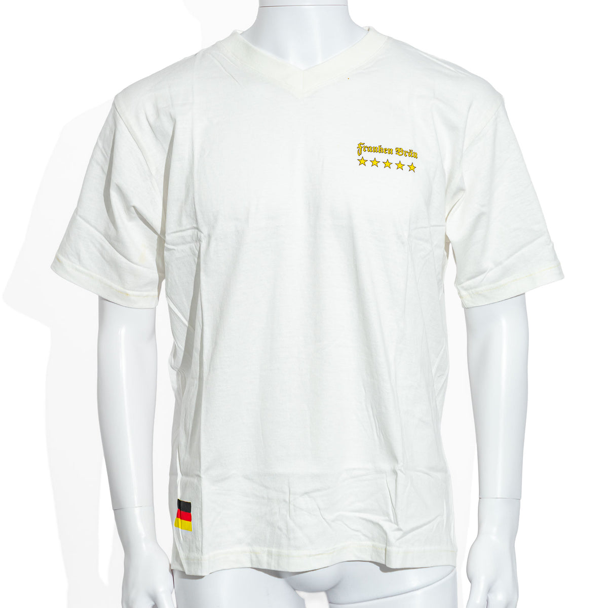 Franken Bräu Beer T-Shirt, Size L, White