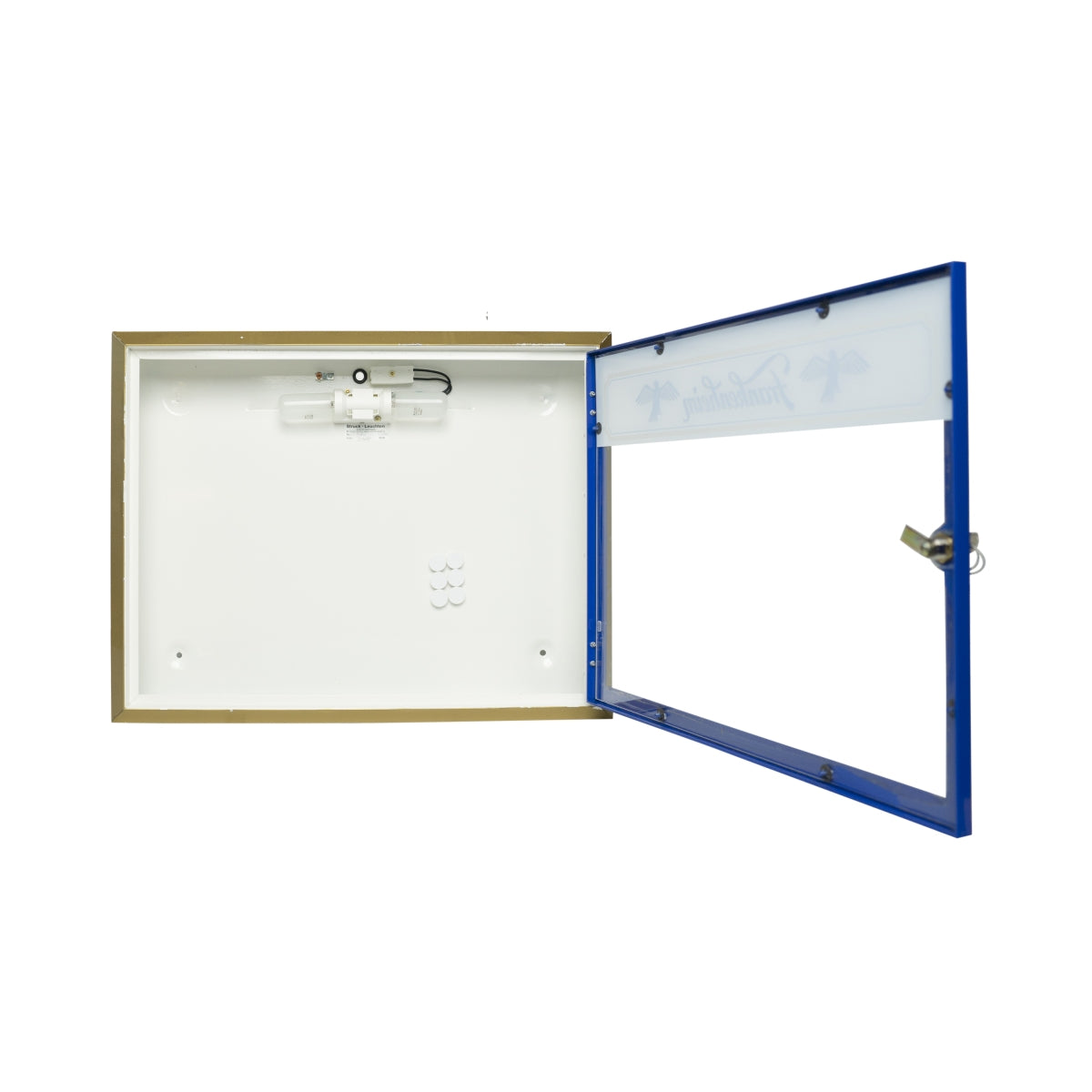 Frankenheim display case, illuminated, menu, lockable, used, catering, bar – View 2