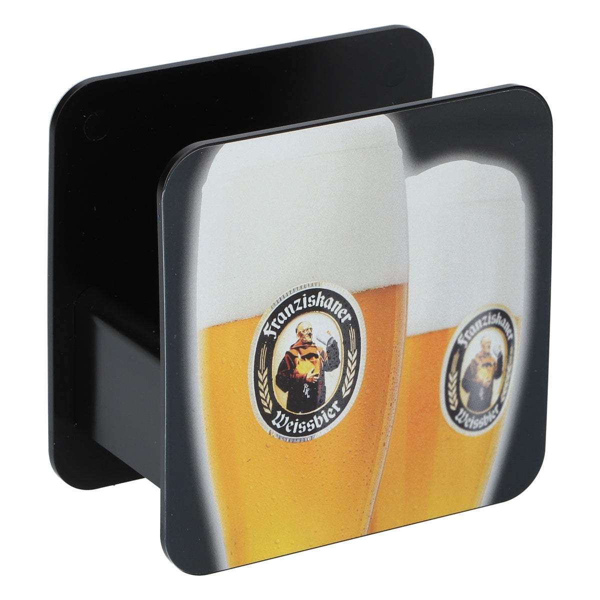 Franziskaner table stand Beer mat holder Coaster holder Flyer holder