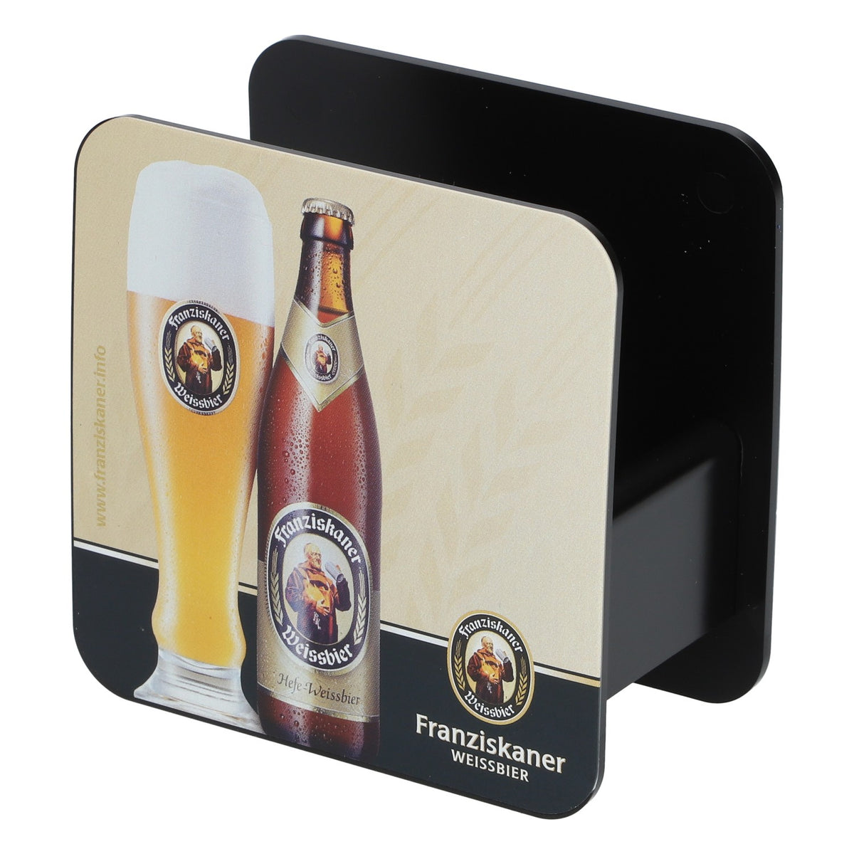 Franziskaner table stand Beer mat holder Coaster holder Flyer holder – View 2