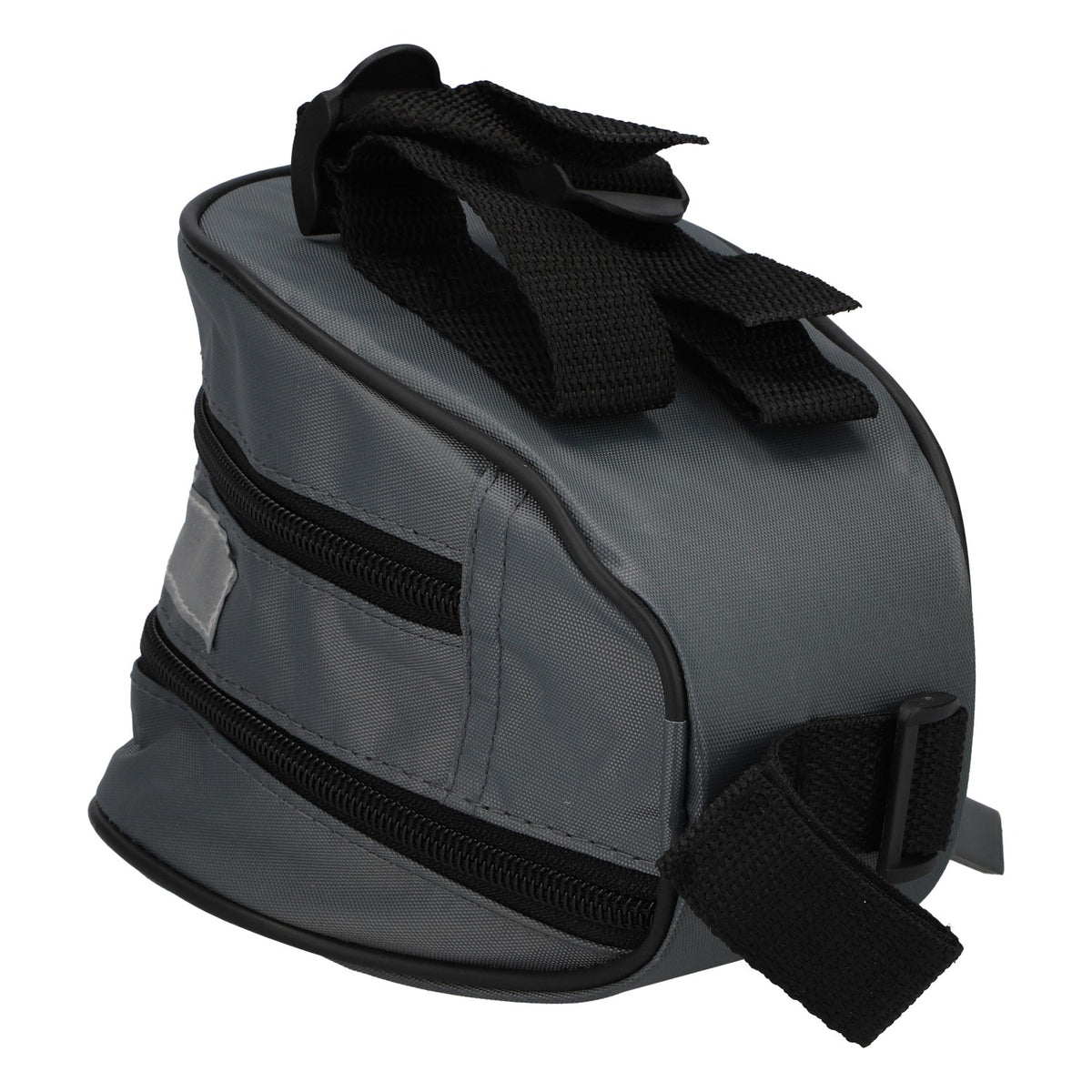 Freiberger Beer Bike Bag, Gray with Reflector, Bike Bag, Pannier – View 3