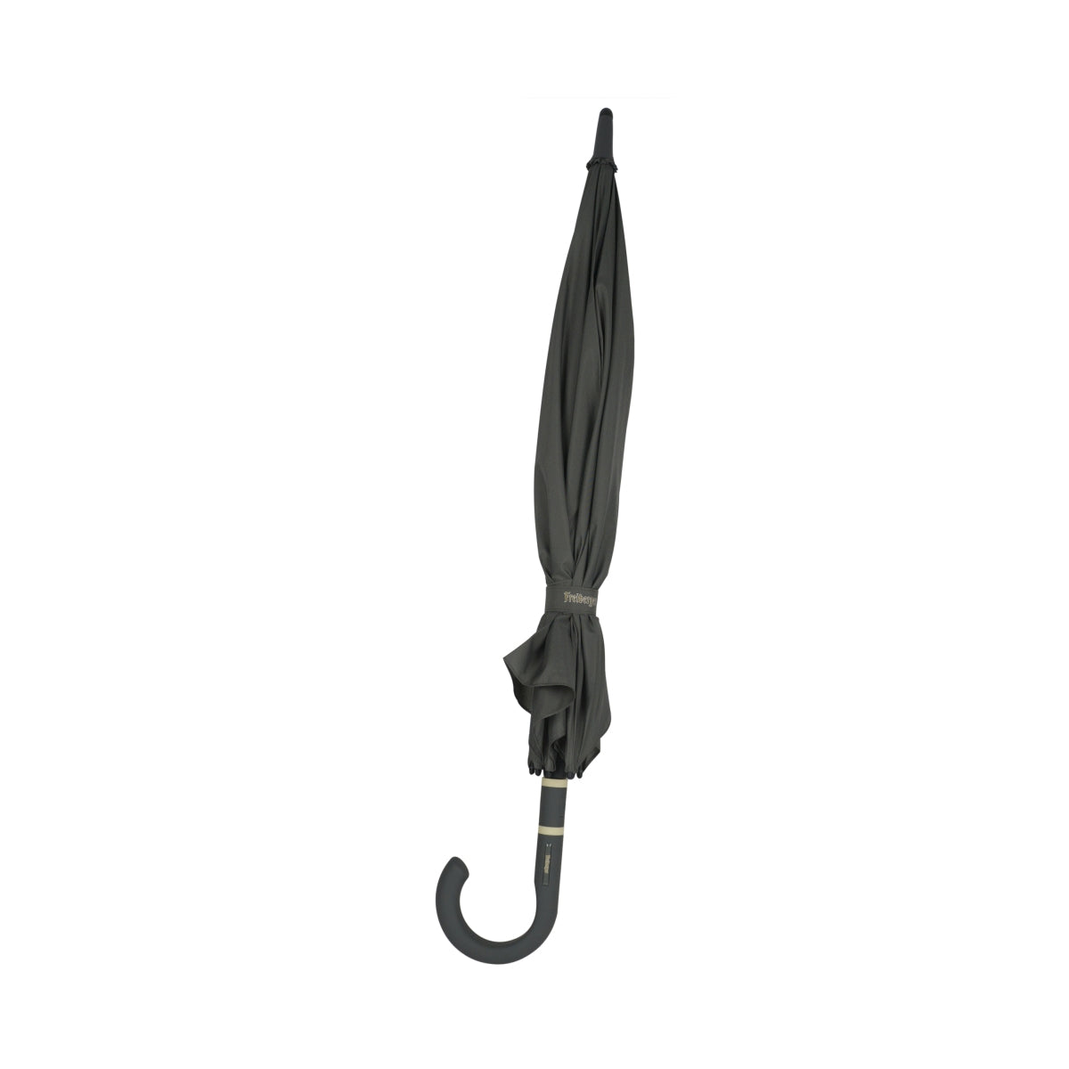Freiberger Beer Umbrella, gray, long, stormproof, men's, automatic, stable – View 5
