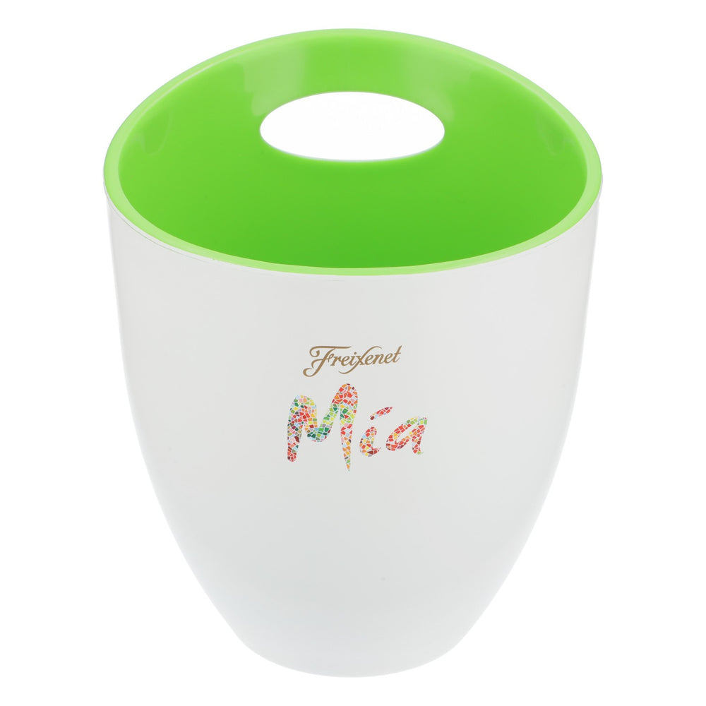 Freixenet Mia sparkling wine bottle cooler ice bucket Icecube green version