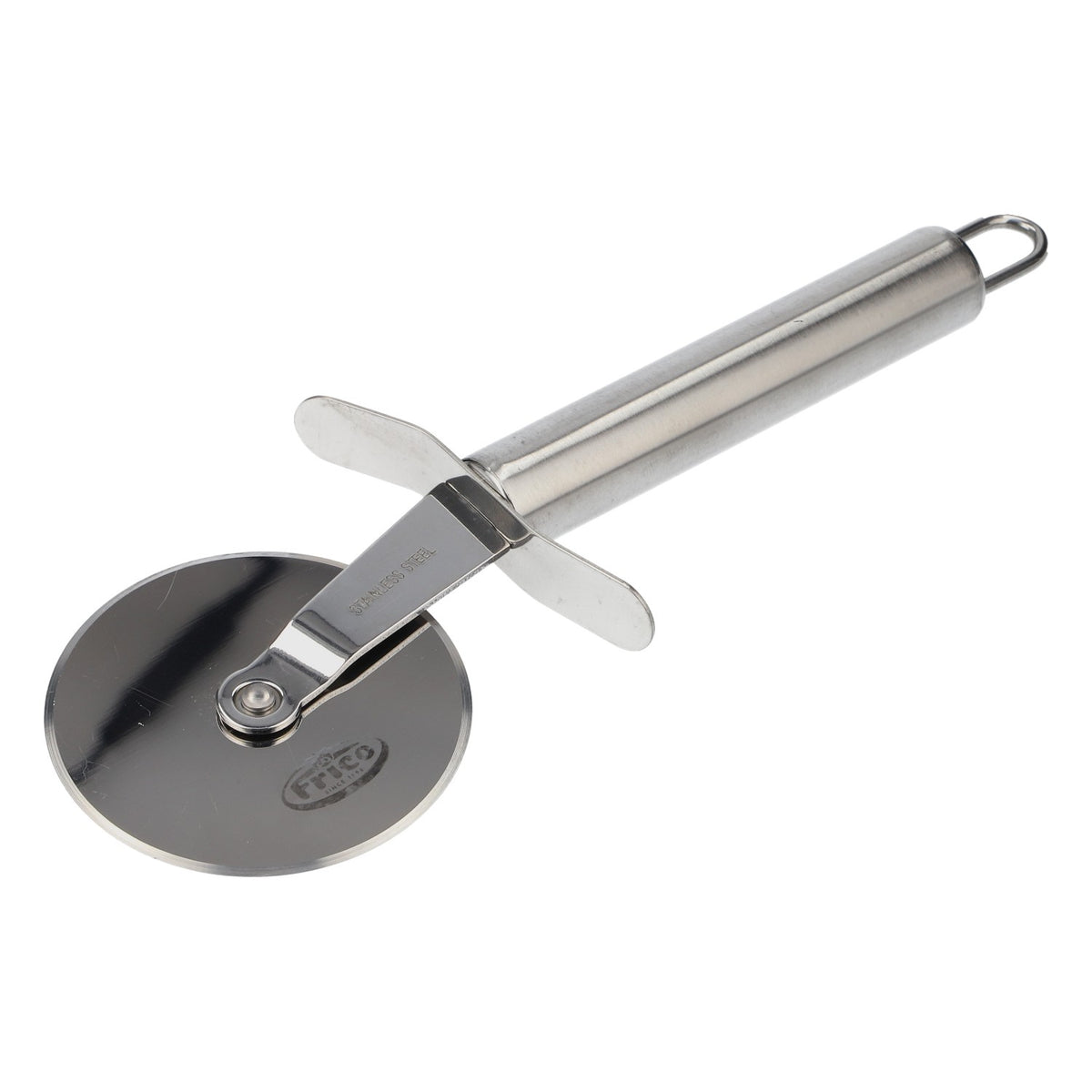 Frico Pizza Cutter, Pizza Roller, Stainless Steel, Silver, Sharp, Durable, Kitchen Gadget