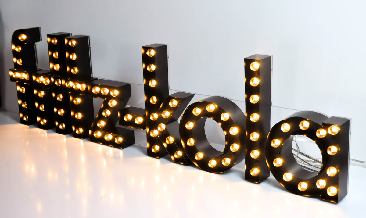 Fritz Kola LED illuminated sign Illuminated advertising Metal frame XXL 84 lamps