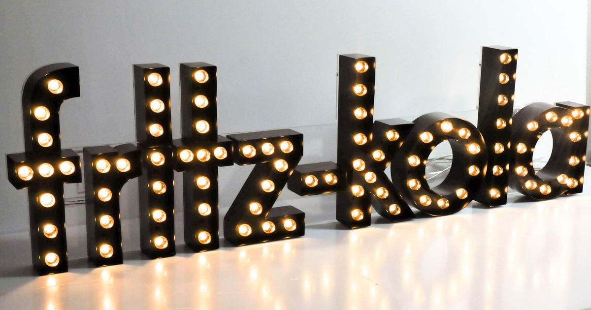 Fritz Kola LED illuminated sign Illuminated advertising Metal frame XXL 84 lamps – View 2