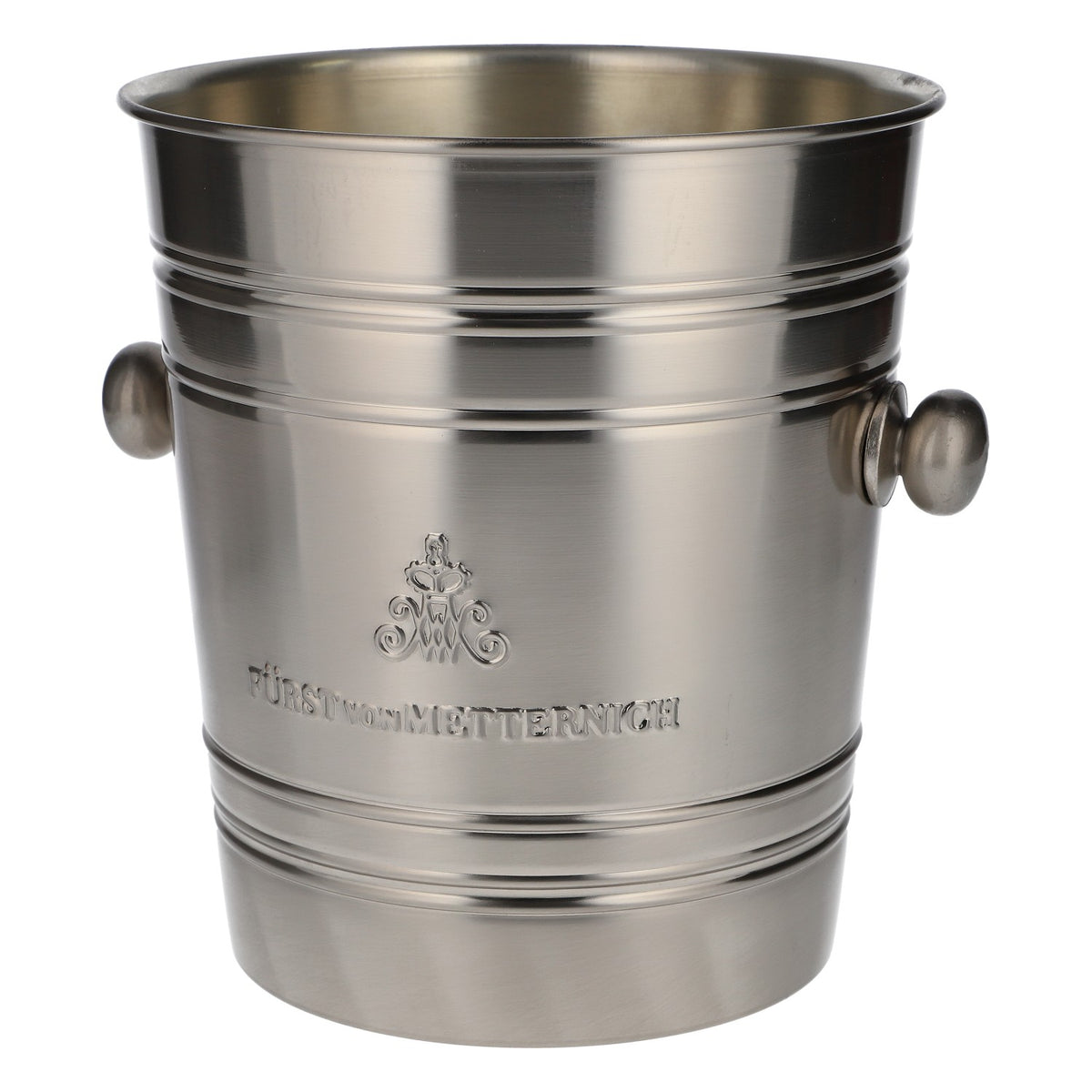 Prince of Metternich Champagne Ice Bucket Bottle Cooler Ice Box Stainless Steel Silver – View 4