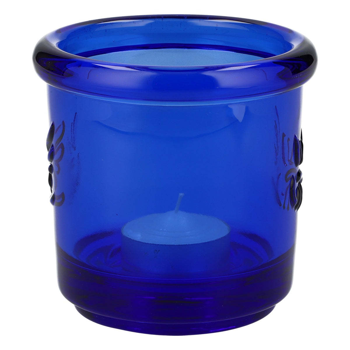 Gauloises Cigarettes Round Glass Tealight Holder – View 3