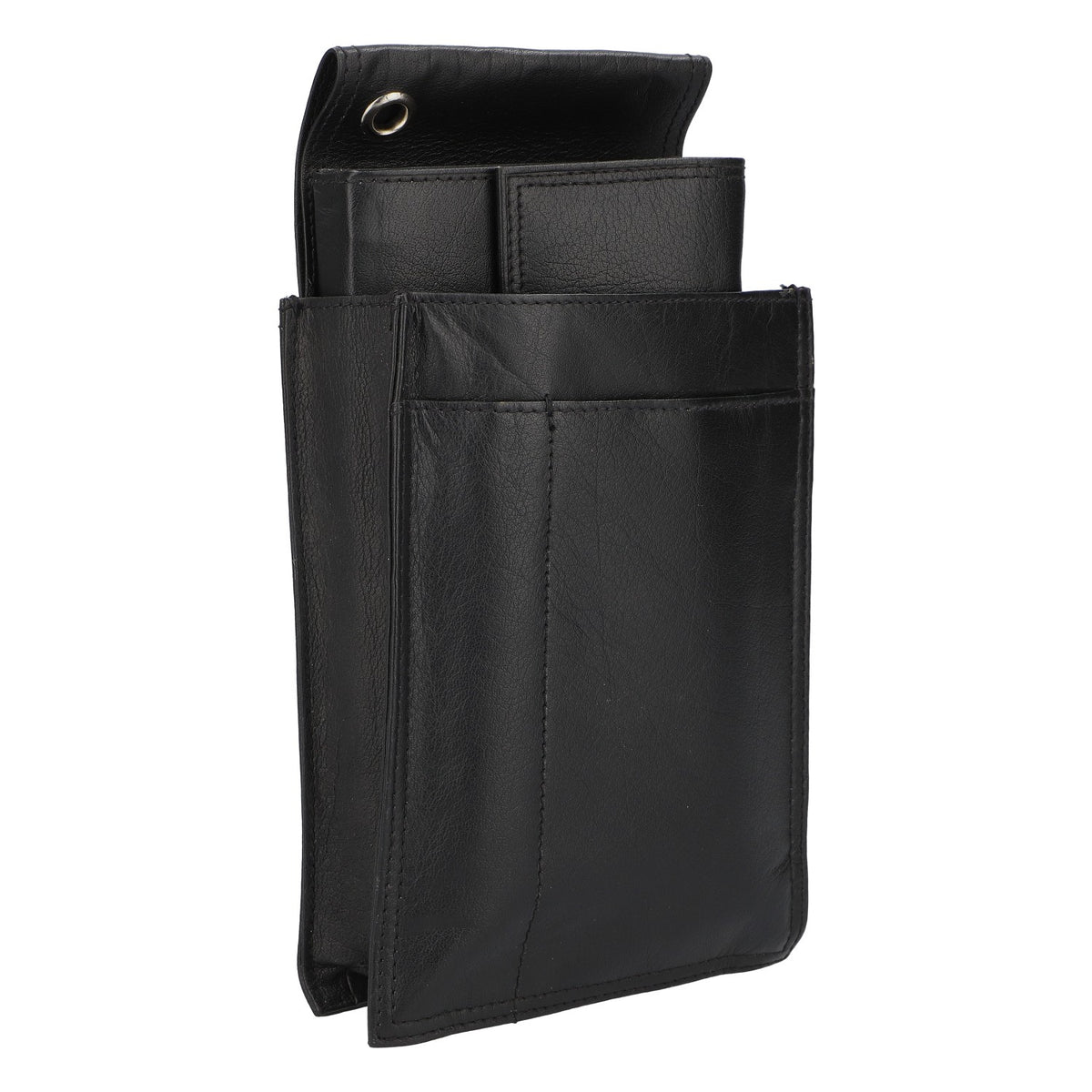 Wallet incl. coin purse holster Wallet Waiter's wallet Leather black – View 4