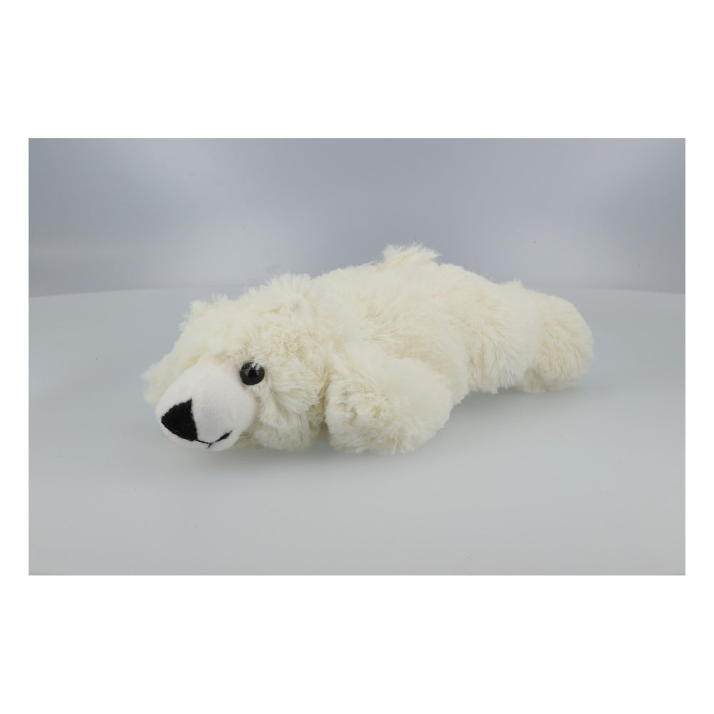 Gerolsteiner Polar Bear Plush Toy, White, 25 cm, Collectible, Fluffy