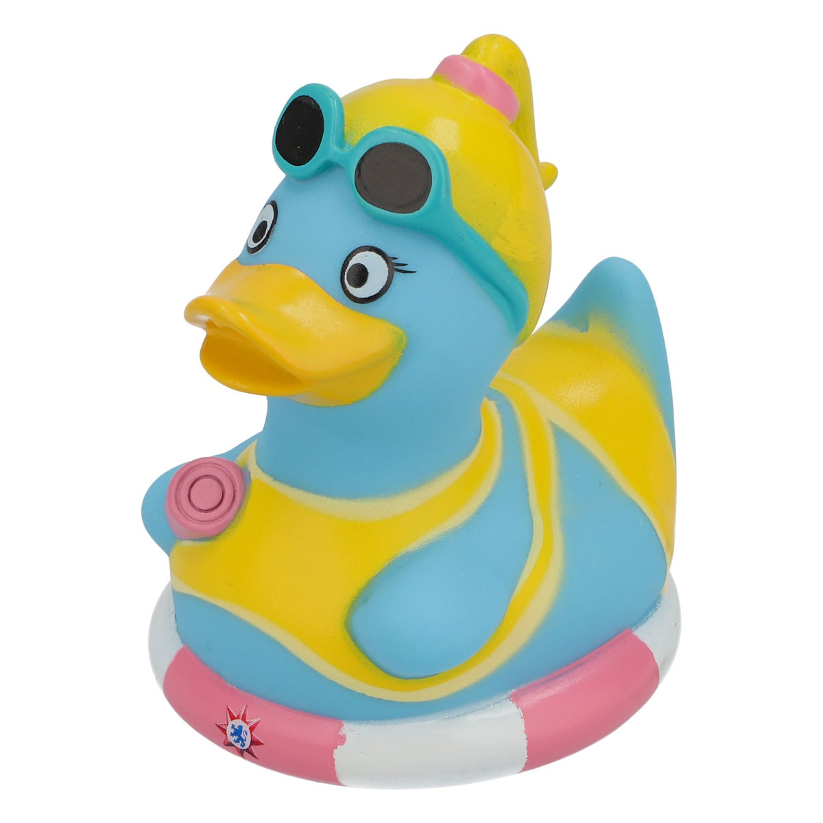 Gerolsteiner Water Rubber Duck Floating Toy Squeaky Duck Susi