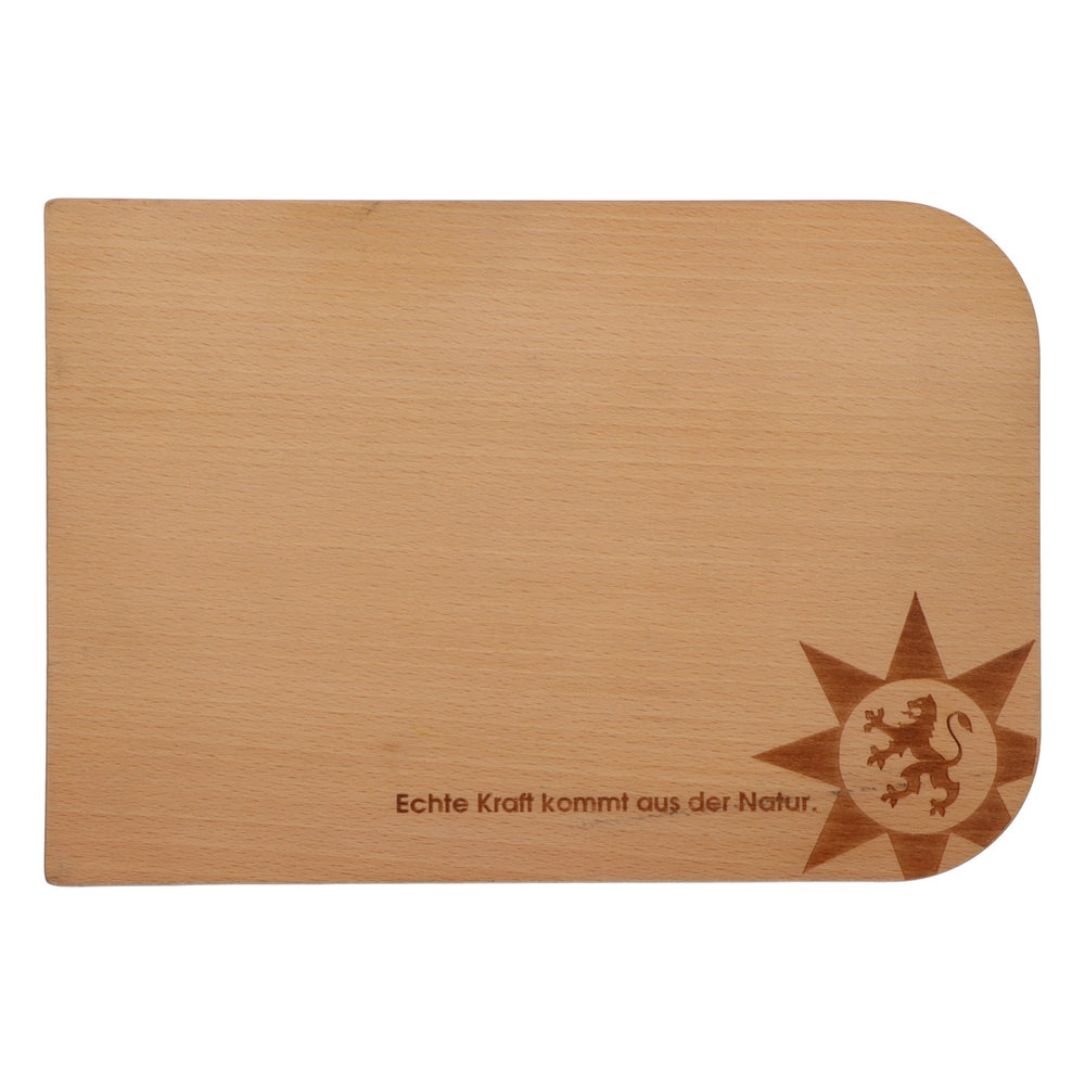 Gerolsteiner Water XXL Breakfast Board Real Wood Board Cutting Board