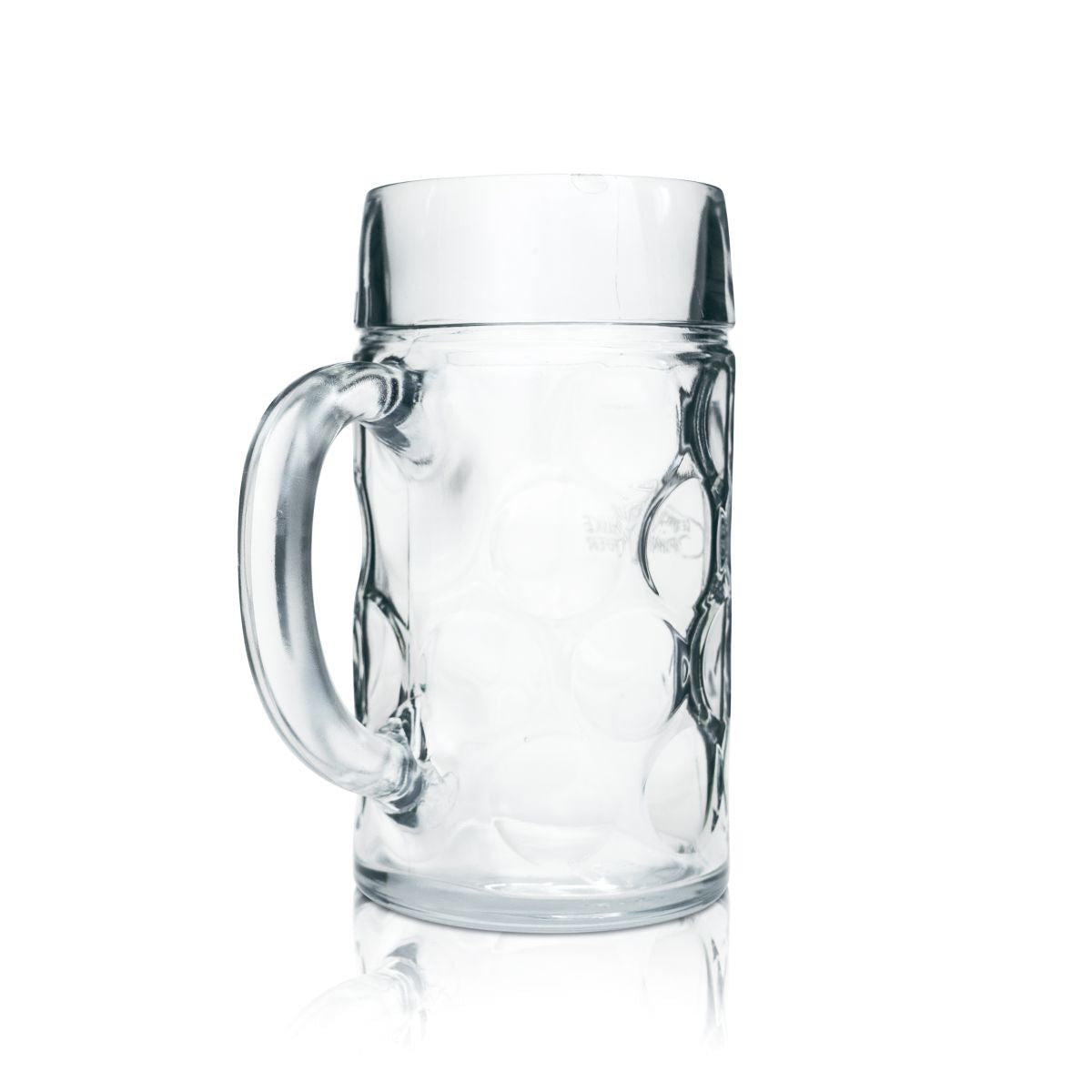 Drinks Pfeifer beer glass 1l beer mug Contoured glasses Seidel tankard Calibrated catering – View 2