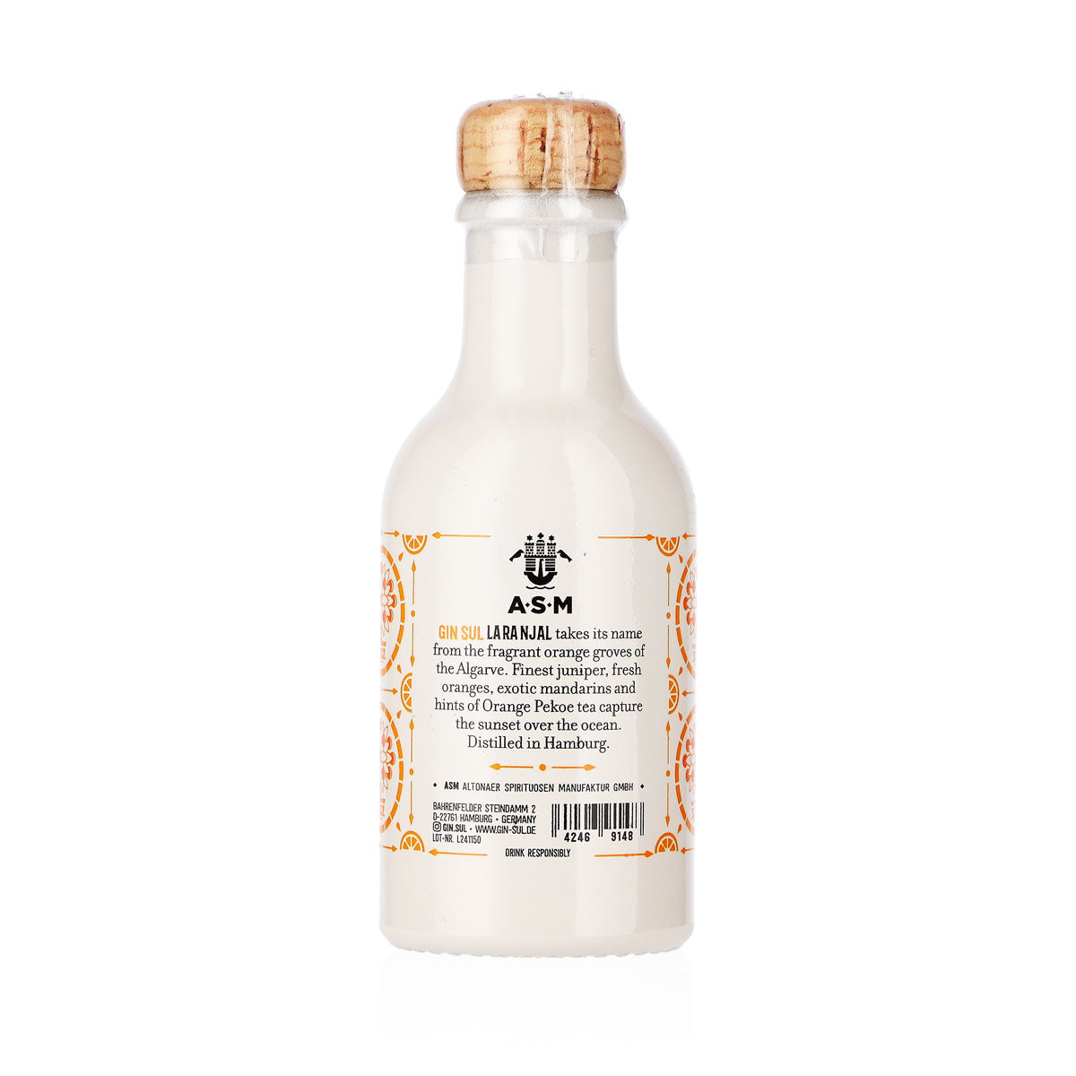 Gin Sul MINI 50ml 43% vol. "Laranjal" bottle – View 3