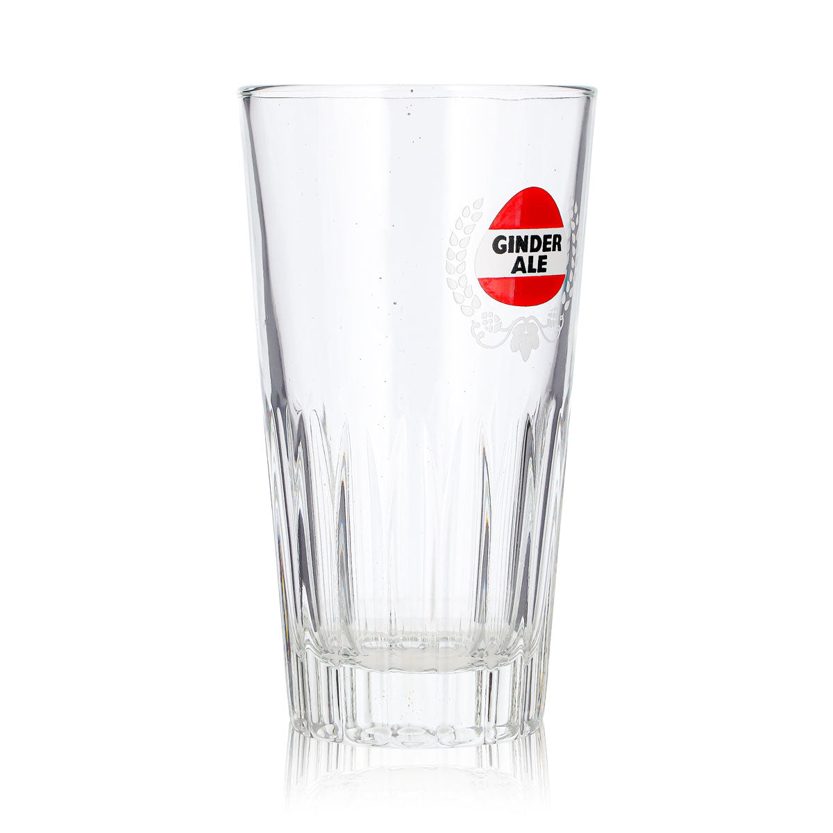 Ginder Ale Beer Glass, 0.31 L, Relief Design – View 3