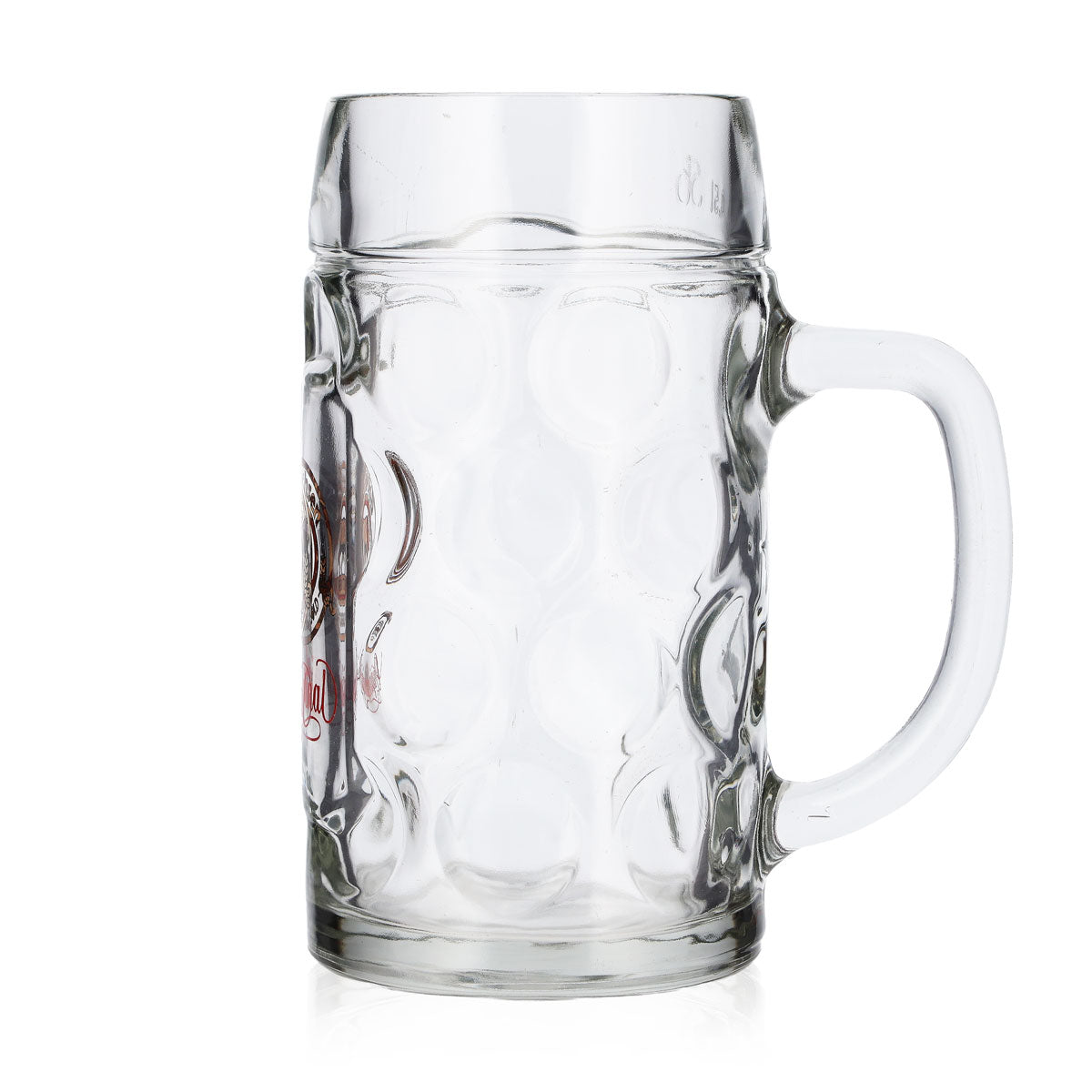 Gold Ochsen Beer Glass, 0.5-liter Mug with Golden Logo – View 5