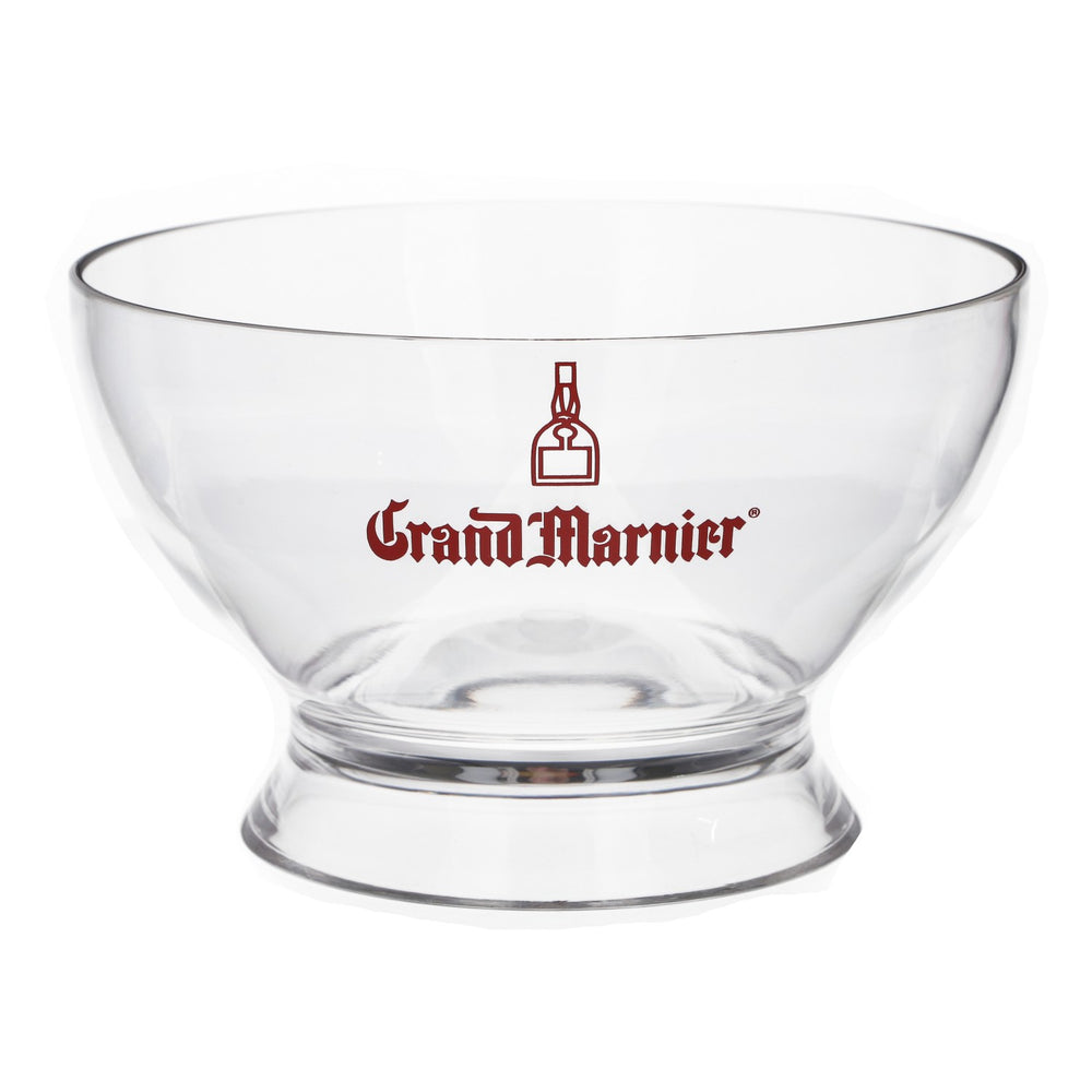 Grand Marnier Liqueur Cooler Bottle Cooler Red Logo Bowl New Plastic