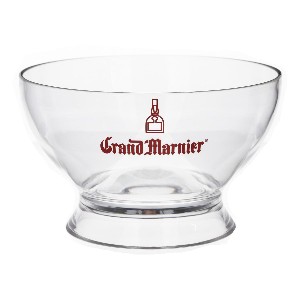 Grand Marnier Liqueur Cooler Bottle Cooler Red Logo Bowl New Plastic