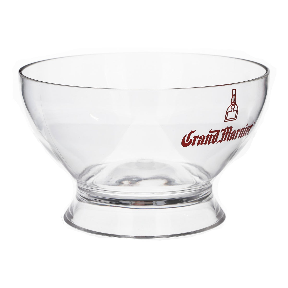 Grand Marnier Liqueur Cooler Bottle Cooler Red Logo Bowl New Plastic – View 2