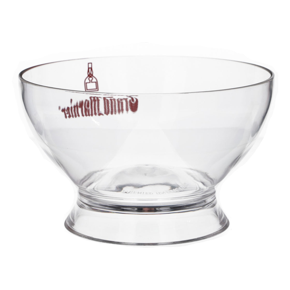 Grand Marnier Liqueur Cooler Bottle Cooler Red Logo Bowl New Plastic – View 3