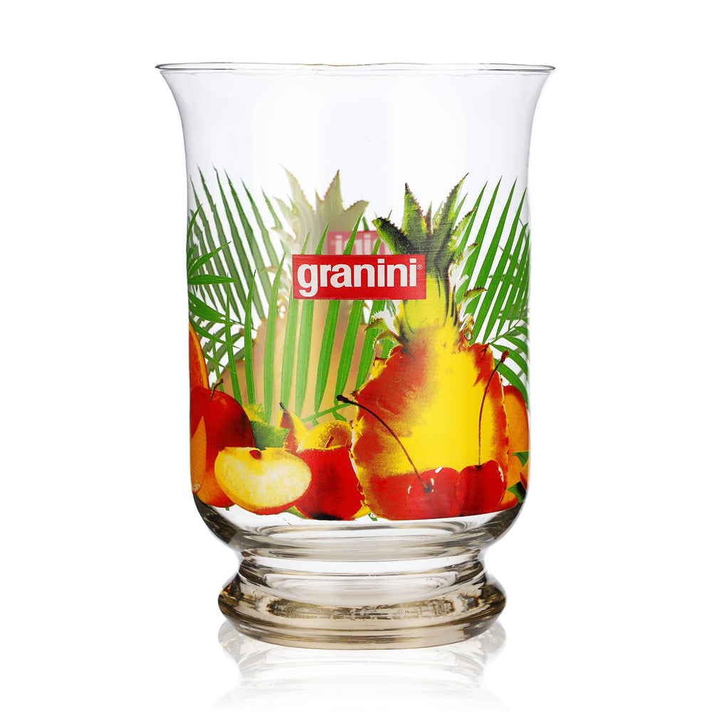 Granini fruit juice glass pitcher carafe glasses jug 1l 1980s