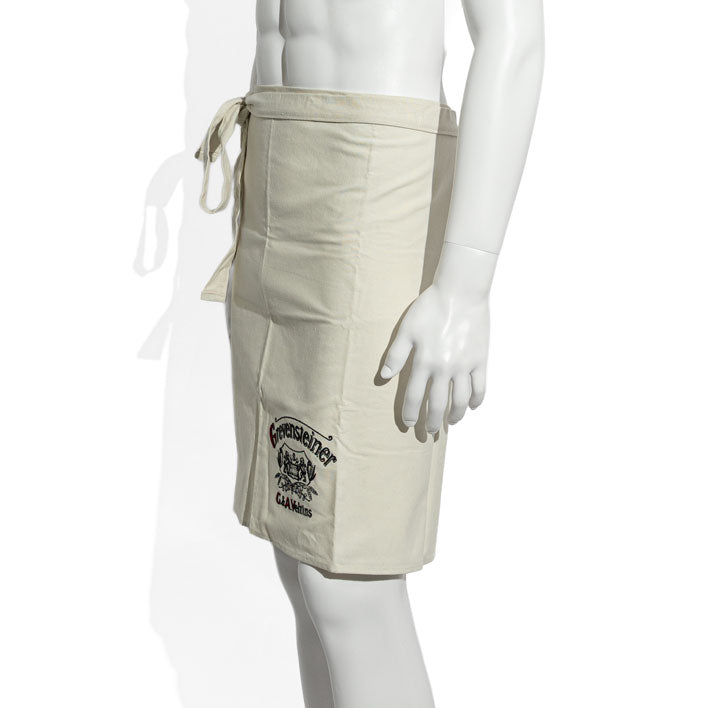 Grevensteine Beer Restaurant Apron Waiter Apron Short Beige Design – View 4