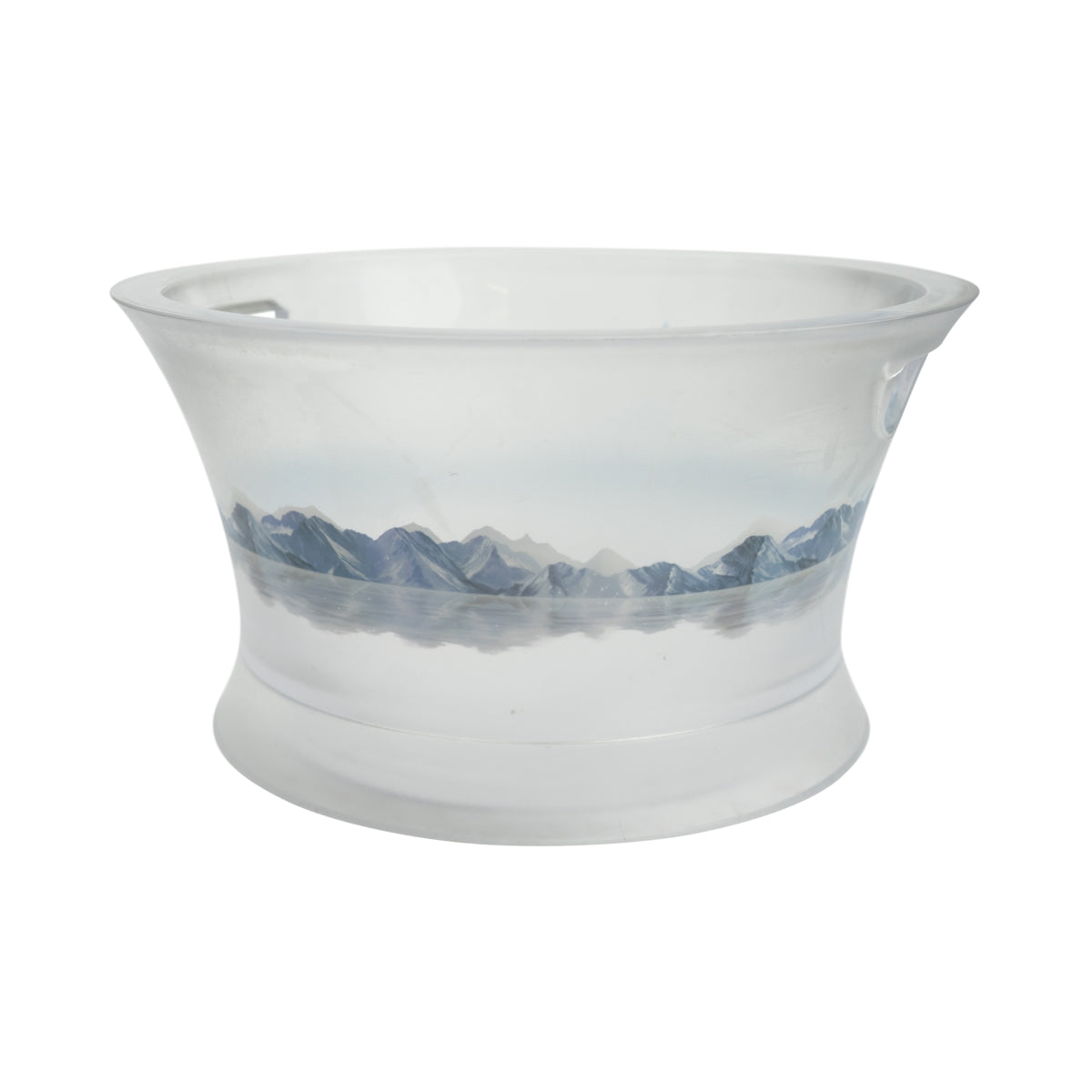 Grey Goose Vodka Cooler Magnum Old Version Thick Plexiglass Mountains Bird Ice Bucket Handles – View 2