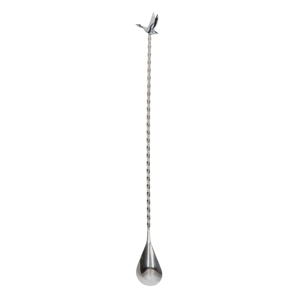 Grey Goose Vodka Stirrer with spoon, extended handle, stainless steel – View 2