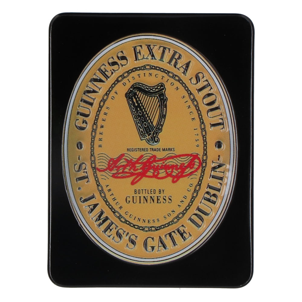 Guinness Beer Fridge Magnet Kitchen Magnet 6x8 cm 3D Magnet "Guinness Extra Stout St. James Gate Dublin"