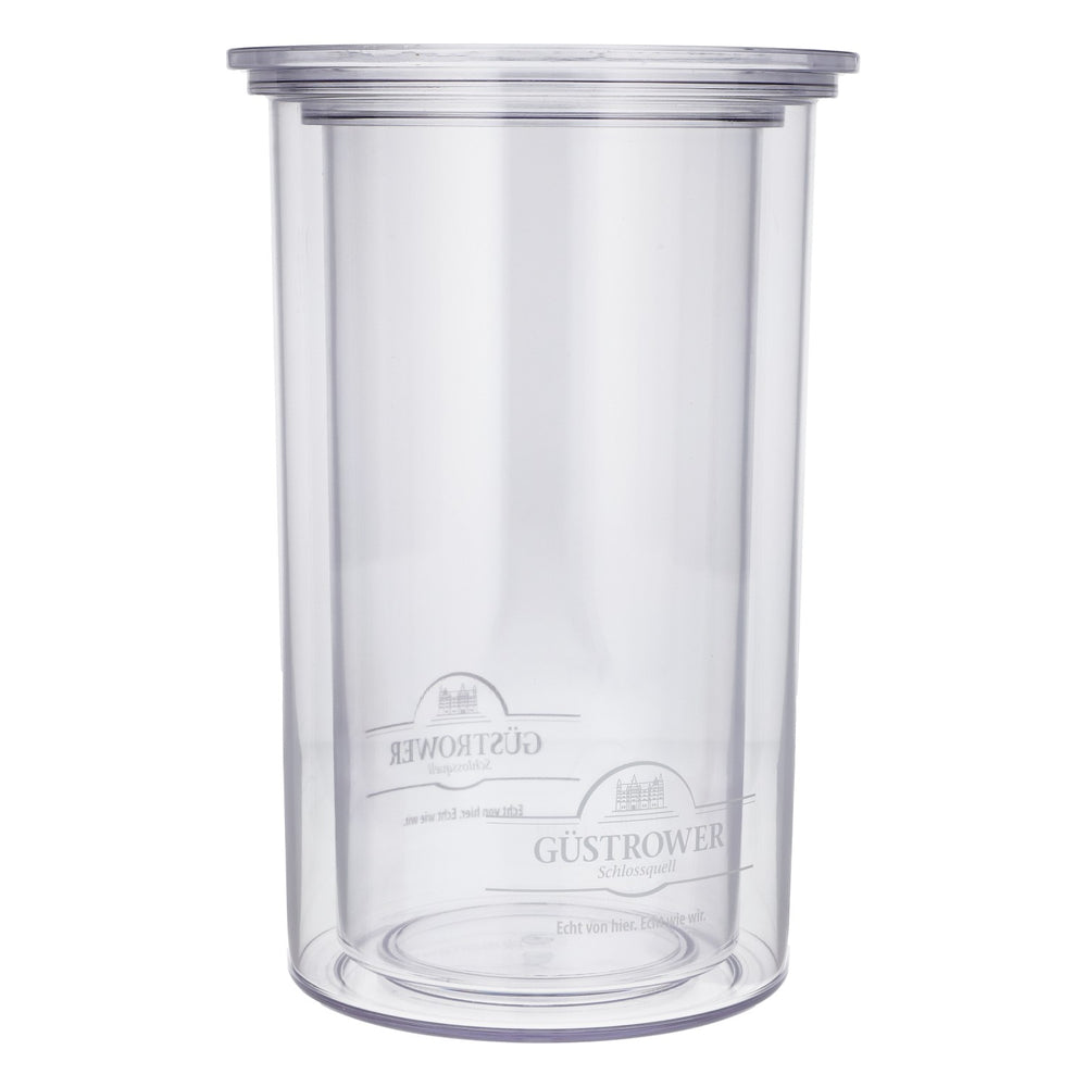 Güstrower Schlossquell Double-walled acrylic bottle cooler 0.7 l / 1.0 l