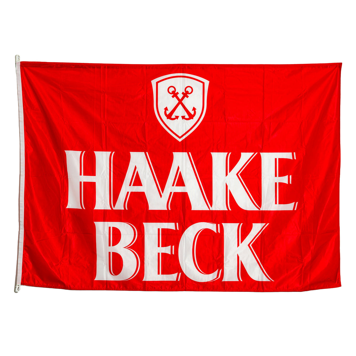 Haake Beck Beer Glass Banner, 140x200 cm, Red, Mixed-Fabric Flag