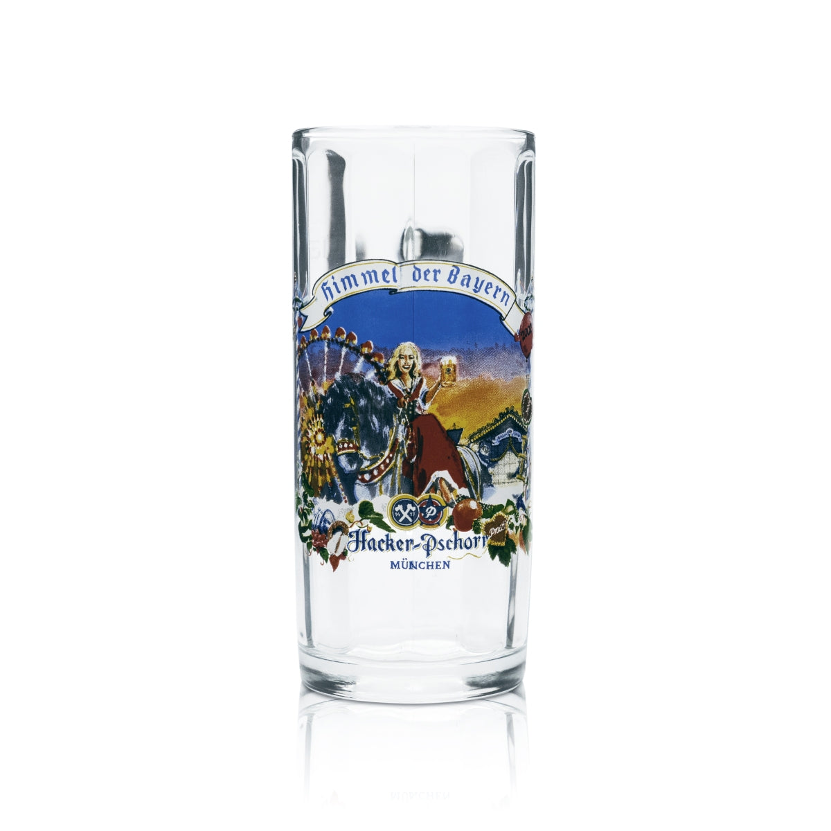 Hacker Pschorr Glass 0.5l Beer Mug Oktoberfest 2002 Edition Collector's Item Bay