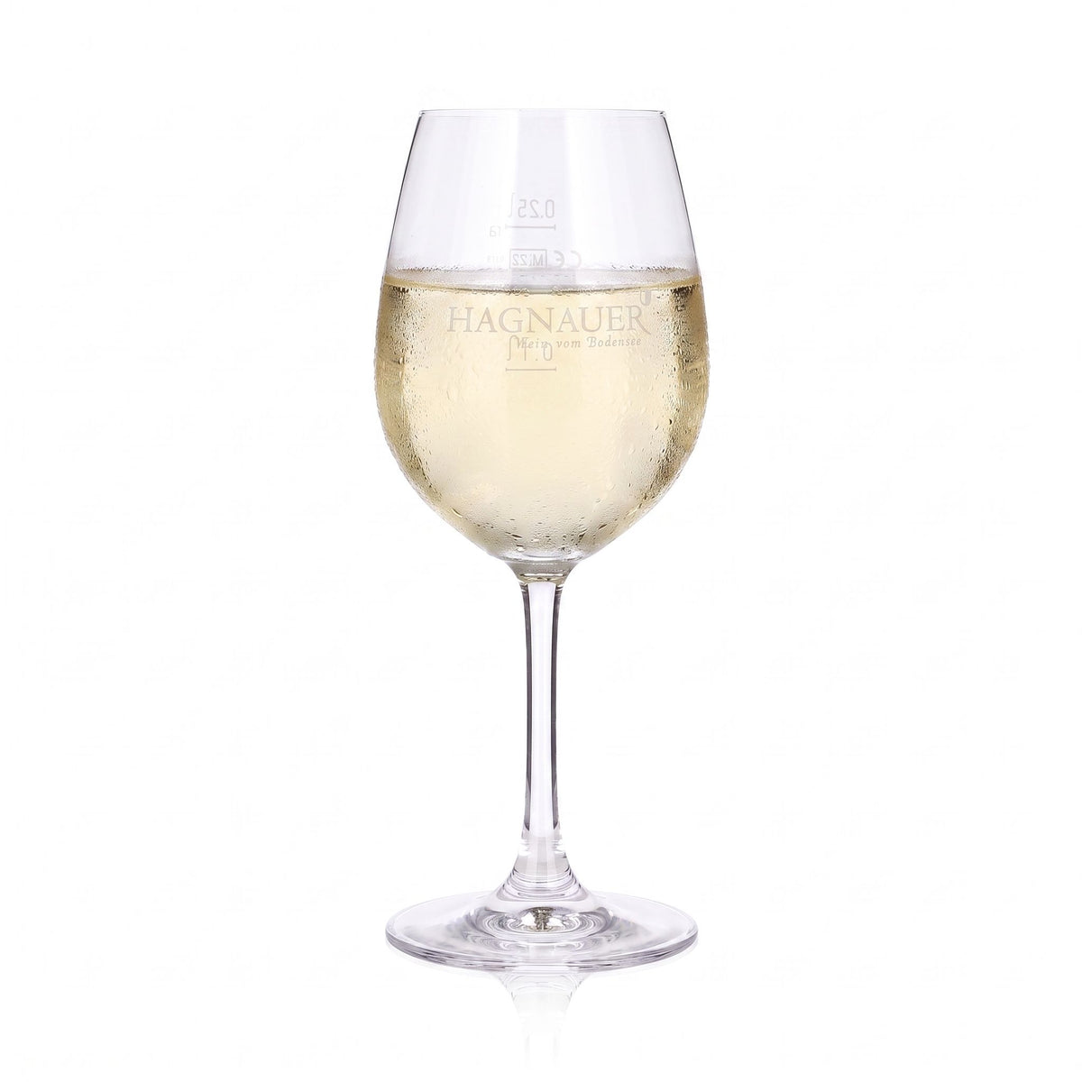 Hagnauer Wine Glass, 0.33 L, Wine from Lake Constance